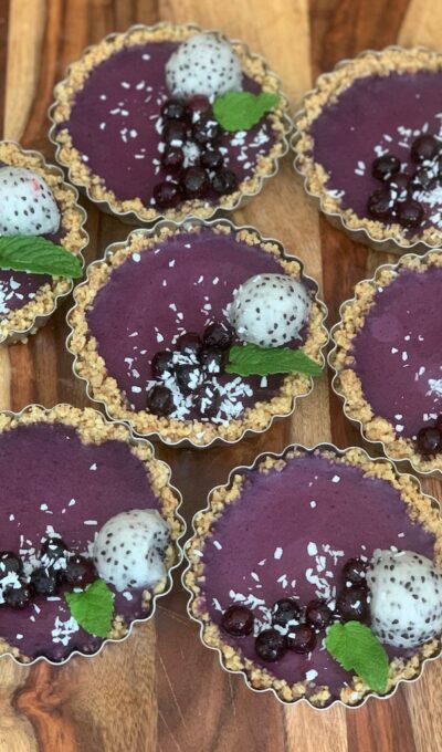 Delicious Berry Tarts – no baking!