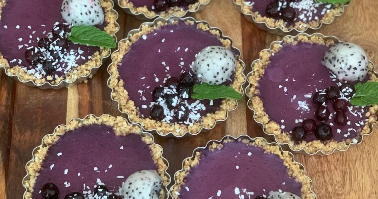 Delicious Berry Tarts – no baking!