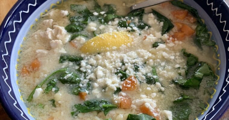 Avgolemono – Greek Lemon Soup