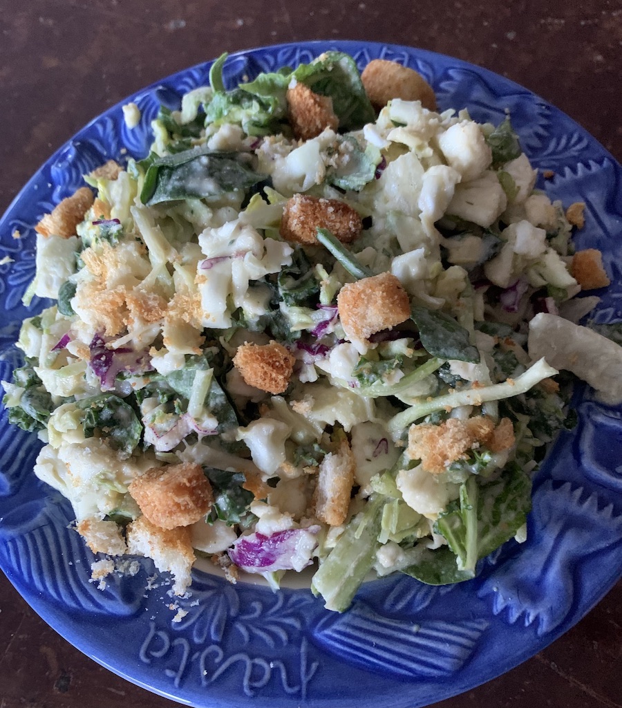 Crunchy Dill Pickle Salad